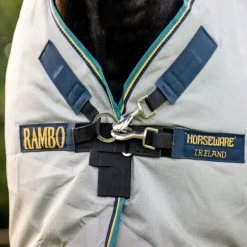 Couverture extérieur cheval Rambo Duo Force Bundle 100g + liners 100g et 300g - Horseware