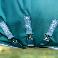 Couverture extérieur cheval 400g avec cou Amigo Bravo 12 Plus Heavy - Horseware