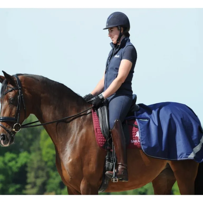 Couvre-reins carré cheval Quarter Sheet - Bucas