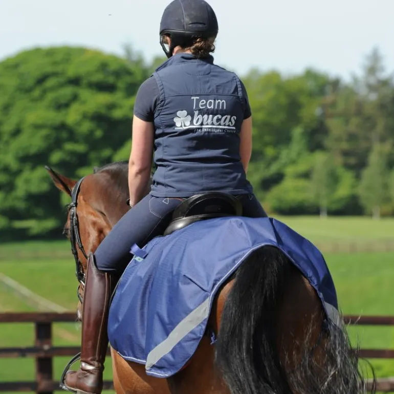 Couvre-reins carré cheval Quarter Sheet - Bucas