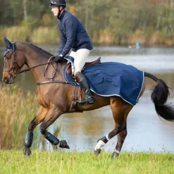 Couvre-reins cheval polaire imperméable Rambo Waterproof Competition - Horseware