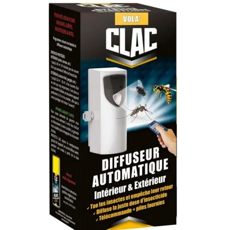 Diffuseur automatique anti-insectes cheval Vola'Clac
