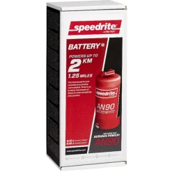 Electrificateur sur batterie clôture cheval AN90 12V avec pied - Speedrite