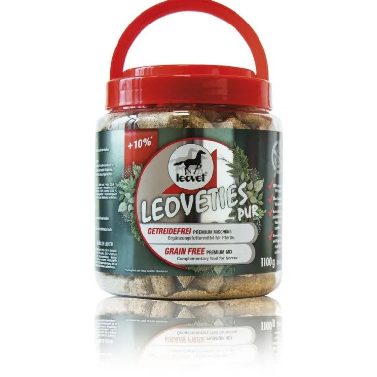 Friandises cheval avec ou sans céréales Leoveties 1,1 Kg - Leovet