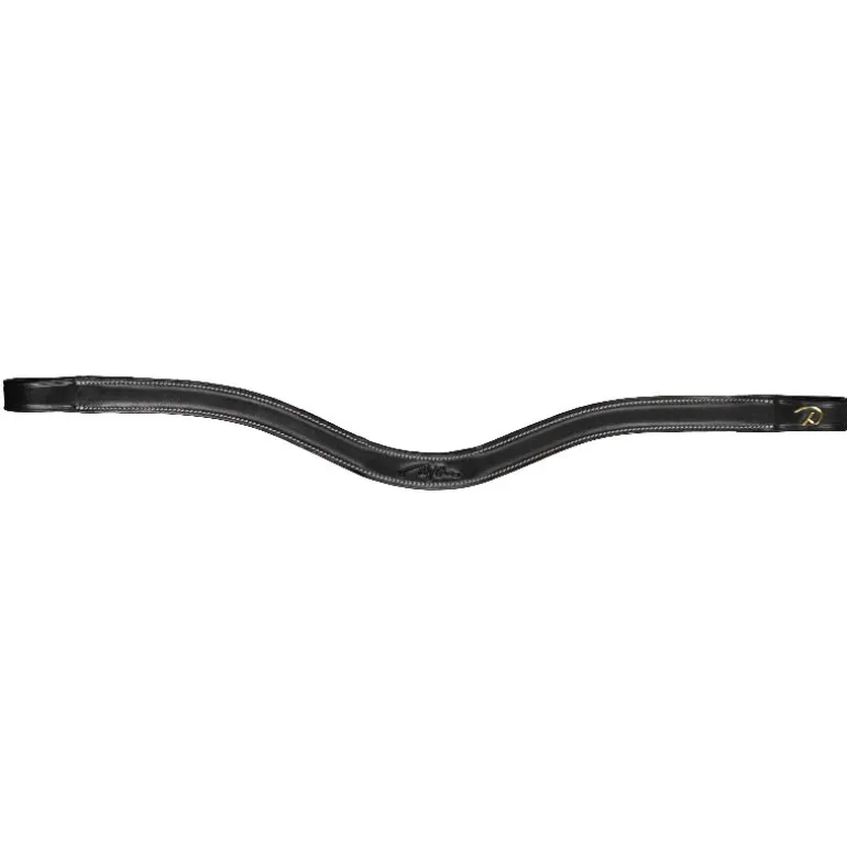 Frontal cuir souple cheval en V plat D Collection - Dy'on