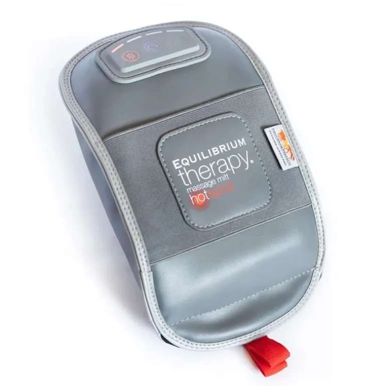 Gant de massage cheval chauffant - Equilibrium