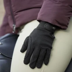 Gants équitation coton doublés Winter - Elt