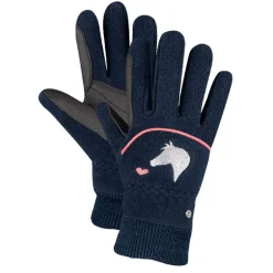 Gants équitation enfant polaire Lucky Giselle - Elt