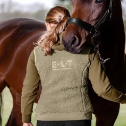 Gilet sherpa polaire sans manches équitation femme Rotterdam - Elt