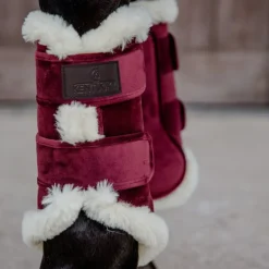 Guêtres cheval Brushing Velvet Contrast - Kentucky