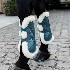 Guêtres cheval Tendon Boots Bamboo Shield Mouton - Kentucky