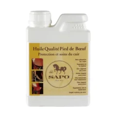 Huile cuir qualité pied de bœuf 500 ml - Sapo