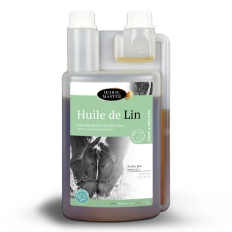 Huile de lin cheval - Horse Master