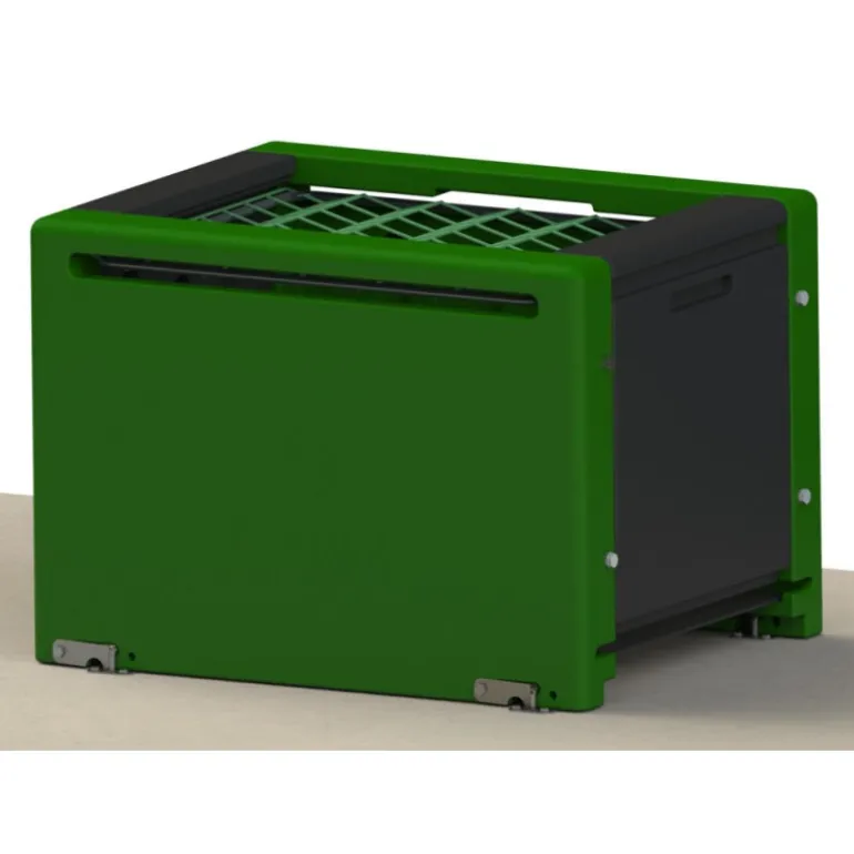 Kit de fixation sol pour râtelier Haybox