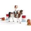 Kit d'équitation western Horse Club d'Hannah - Schleich