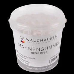 Élastiques à natter extra largte silicone 150 g - Waldhausen