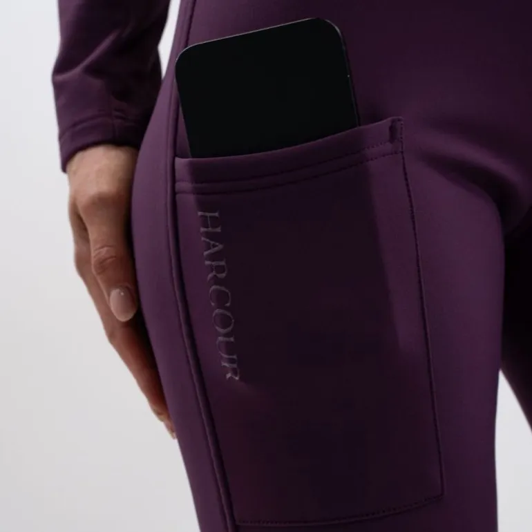 Legging équitation femme polaire Lili - Harcour