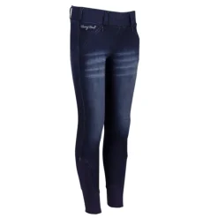 Legging équitation jean enfant strass Diva - Harry's Horse