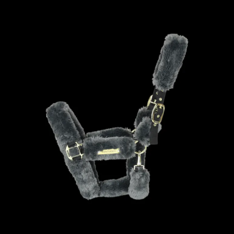 Licol cheval doublé mouton synthétique - Kentucky