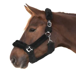 Licol cheval en mouton synthétique complet Cosy - Waldhausen
