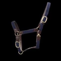 Licol cheval simili-cuir nylon tressé - Kentucky