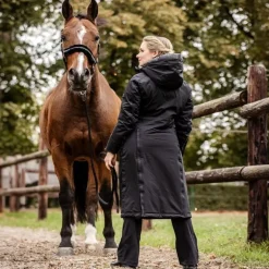 Manteau équitation femme Hiver Performance Opal - Elt