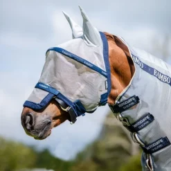 Masque anti-mouche anti-uv cheval Rambo arceau - Horseware