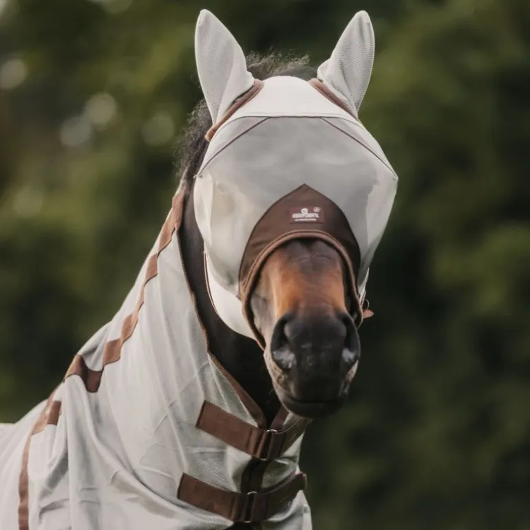 Masque anti-mouche cheval Classic avec oreilles - Kentucky