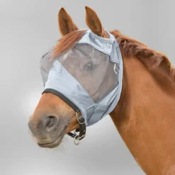 Masque anti-mouche cheval anti-UV sans oreilles Premium - Waldhausen