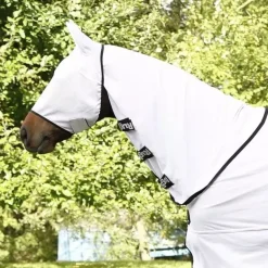 Masque anti-mouche cheval avec oreilles