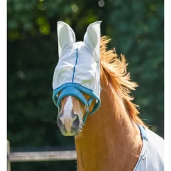 Masque anti-mouche cheval avec oreilles Protect - Waldhausen