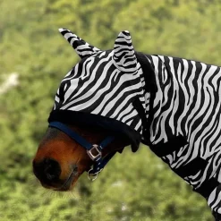 Masque anti-mouche cheval Zebra - Waldhausen