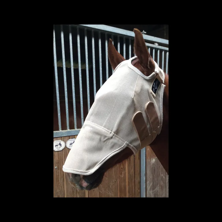 Masque anti-mouche et anti-UV cheval Fly Mask - Professional Choice