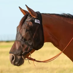 Masque anti-mouche travail intégral cheval sans oreilles Quiet Ride - Cashel