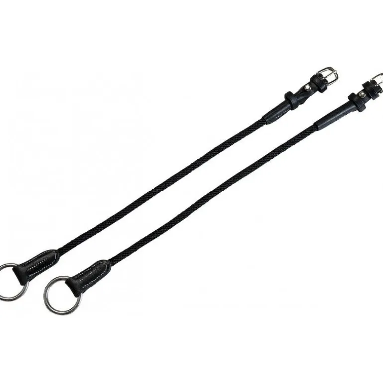 Montants mors releveur cheval cuir corde