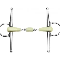 Mors à aiguilles cheval double brisure résine pomme Flexi