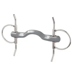 Mors à aiguilles cheval passage de langue Konnex canon dur - Beris