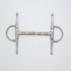 Mors à aiguilles cheval rouleaux en cuivre Pro Confort - Harcour