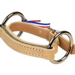 Mors cheval plat en cuir à gourmette - Ronzon Legend