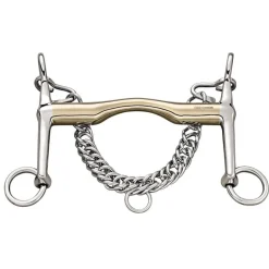 Mors de bride branches courtes en Sensogan 18mm - Sprenger