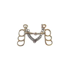 Mors papillon brisé argentan