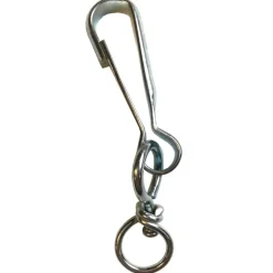 Mousqueton simplex acier zingué 8 cm