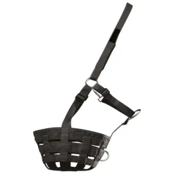 Muselière cheval tissu fond caoutchouc - Waldhausen