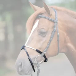 Muserolle combinée cheval corde - Kavalkade