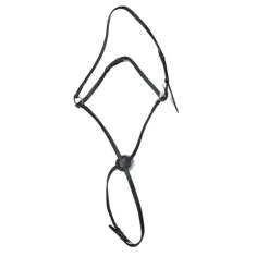 Muserolle croisée cheval en cuir