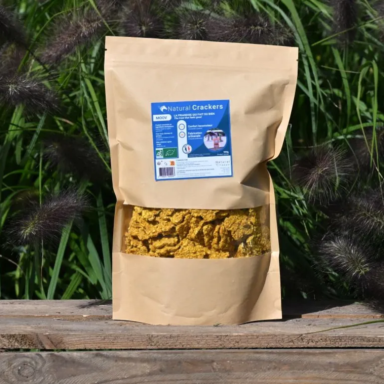Natural Crackers Friandises chevaux naturelles locomotion Moov - Natural'Innov