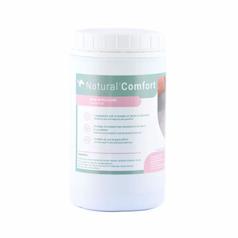 Natural'Comfort cataplasme musculaire cheval - Natural'Innov