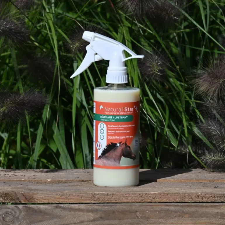 Natural'Star démêlant lustrant cheval - Natural'Innov