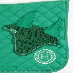 Pack Tapis de selle cheval Sunny + Bonnet anti-mouche Funny - Harcour