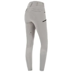 Pantalon équitation femme taille haute Kassandra fond silicone - Elt